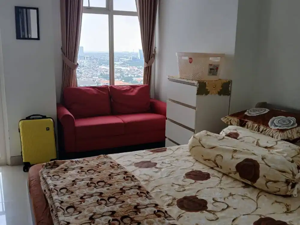 Apartemen Klaska Residence Tower Azure Studio Lantai 30 Full Furnished