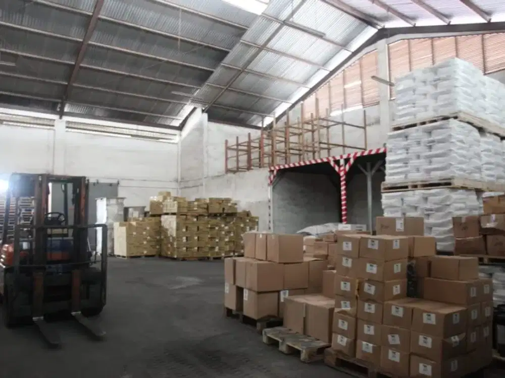 DIJUAL GUDANG INDO KARYA SUNTER LT 1493 M2 STRATEGIS CONTAINER BISA LEWAT HARGA MENARIK