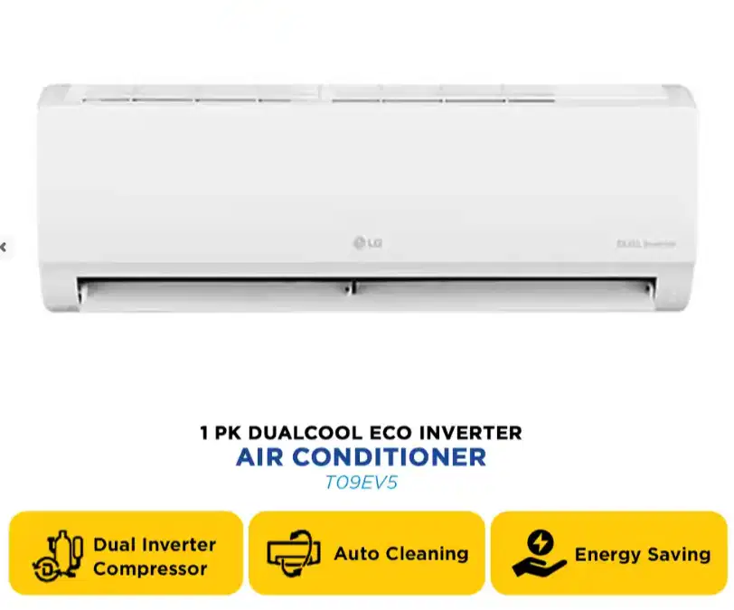 LG AC SPLIT AIR CONDITIONER NEW INVERTER SERIES (JASTIP)