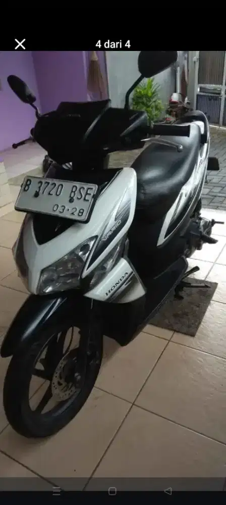 Jual honda Vario tahun 2013 surat lengkap