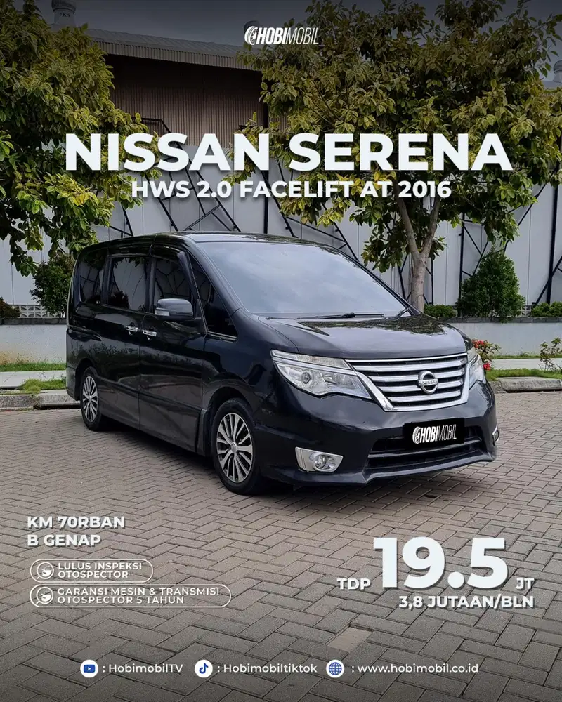 Serena HWS 2.0 Facelift AT Thn 2016