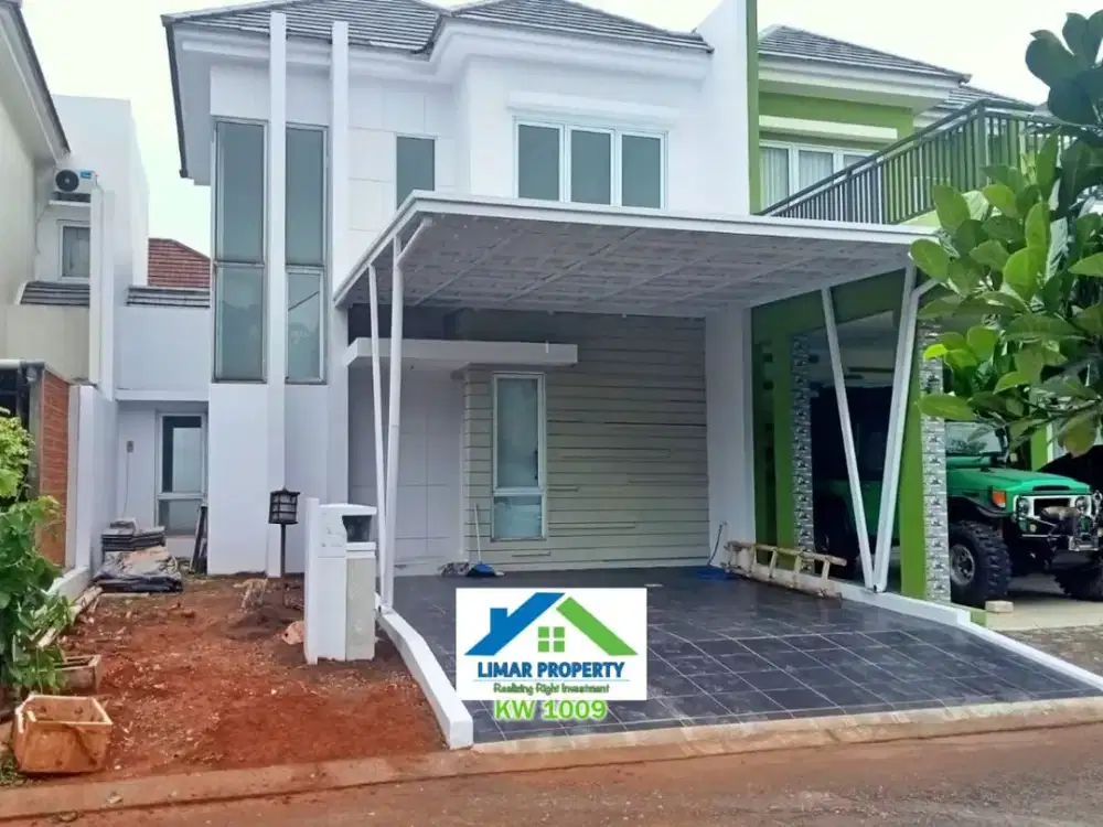 Rumah Cozy Harga Terbaik Cluster Favourite Kota Wisata Cibubur