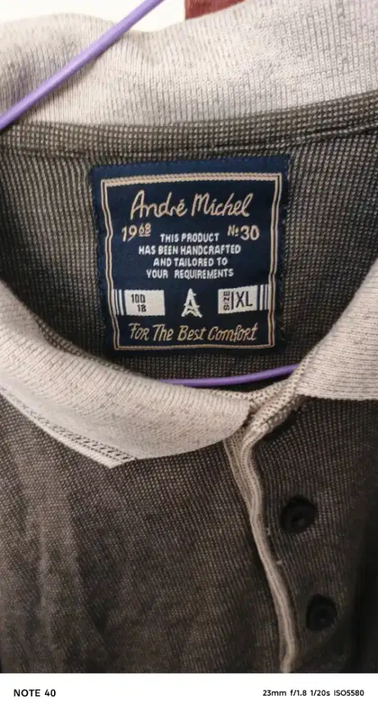 Baju polo Andre Michel