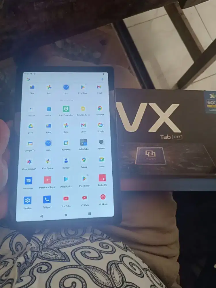 Tab advan VX Lite 6/128 resmi simcart lecet Dent ori maih bgus