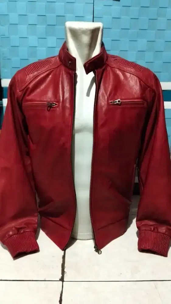 Jaket kulit asli domba