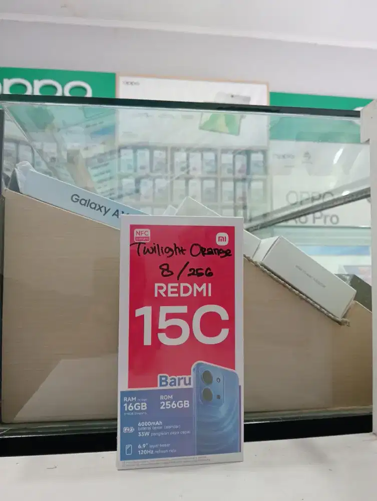 REDMI 15C 8/256 NEW MURAH QR GADGET
