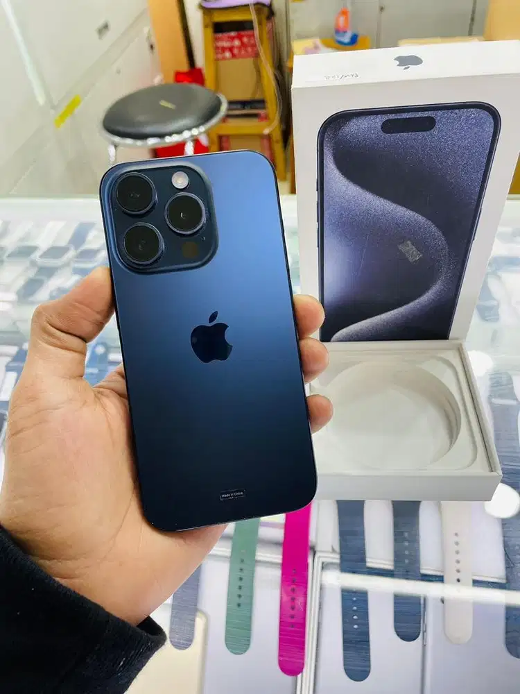 Iphone 15 pro 128gb second garansi ibox