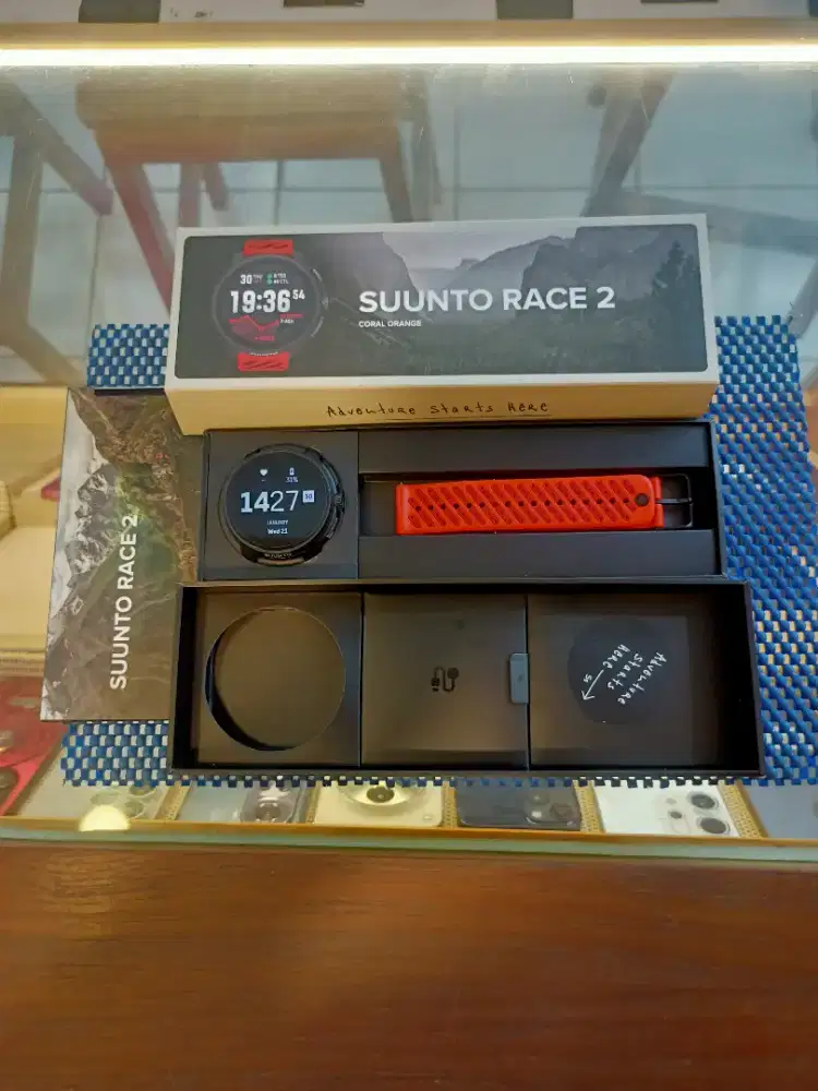 Jual Smartwatch SUUNTO RACE 2 Second 49mm Mulus Fullset Garansi On