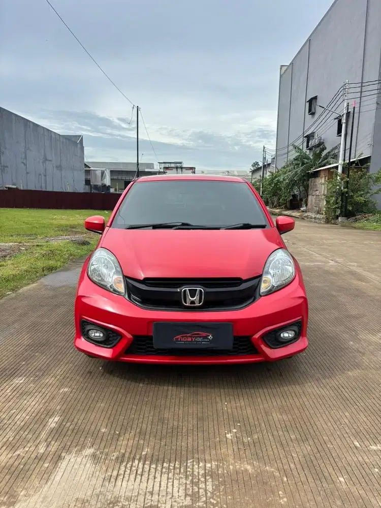 Honda Brio 1.2 E CVT 2018 Automatic ( Merah Metalik )