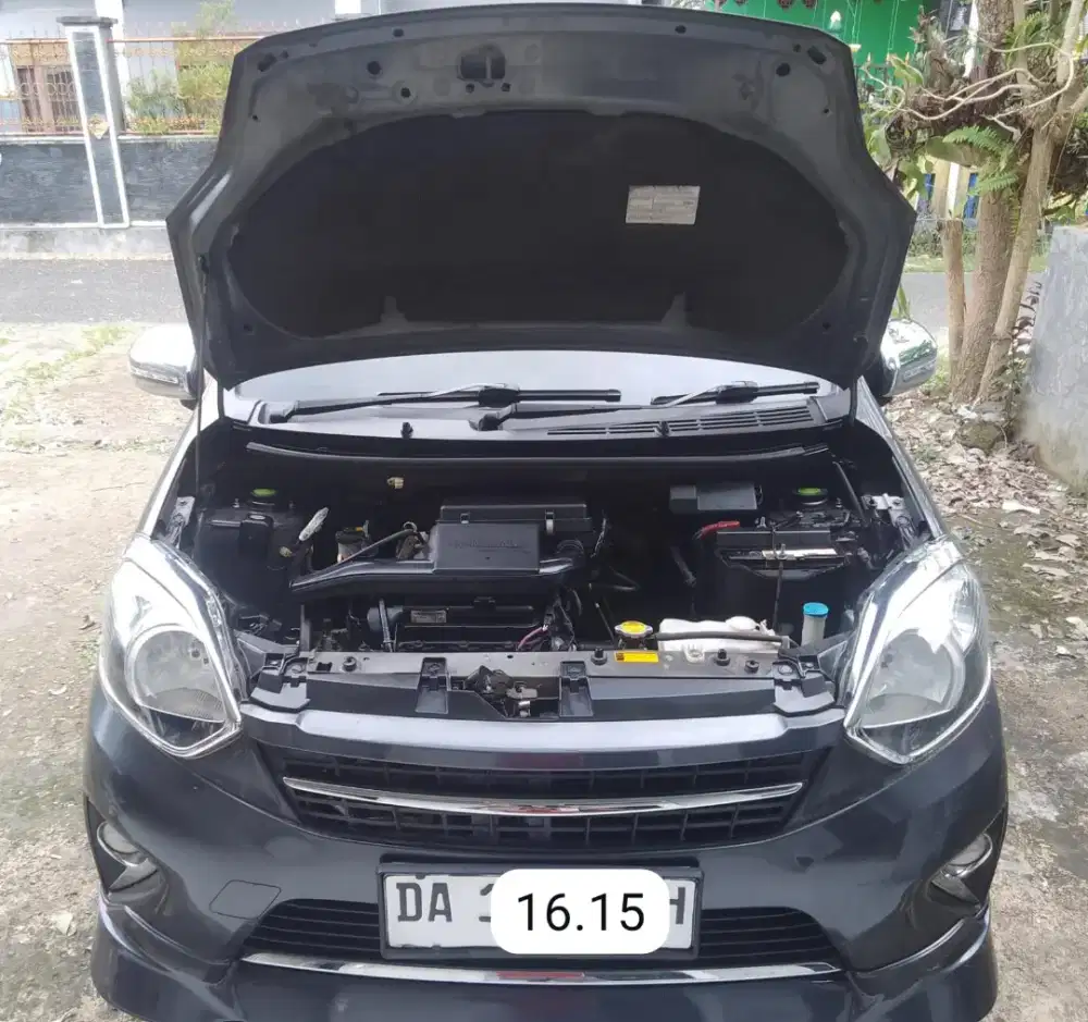 Dijual cepat Toyota Agya TRD S Manual kondisi siap pakai surat lengkap