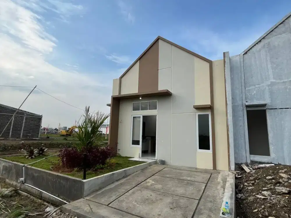 RUMAH  SUBSIDI CANTIK DENGAN LAYOUT SETARA RUMAH KOMERSIL DI MANGKUALAM ASRI, KERAWANG