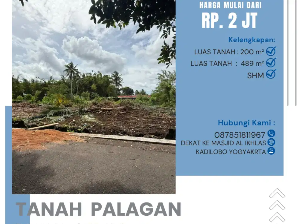 Tanah Kadilobo Jl. Palagan km 14