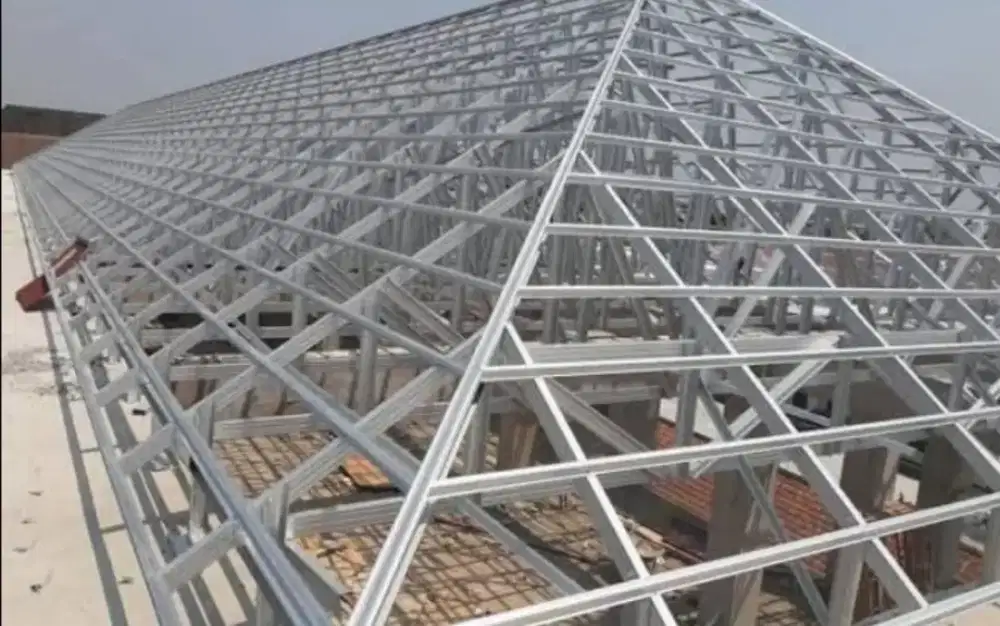 Kanopi baja ringan minimalis modern