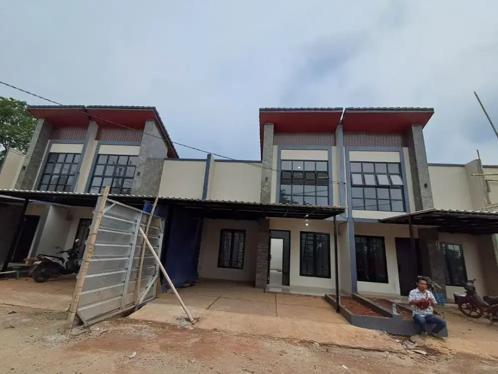 CLUSTER CANTIK MINIMALIS 1,5 LANTAI DENGAN KONSEP SMART HOME DILENGKAPI CCTV, HANYA 5 MENIT KE PINTU TOL SETU SELATAN