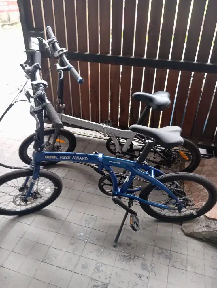 Bismillah mau dijual aja sepeda lipat 2 dan 1 sepeda buat fitnes