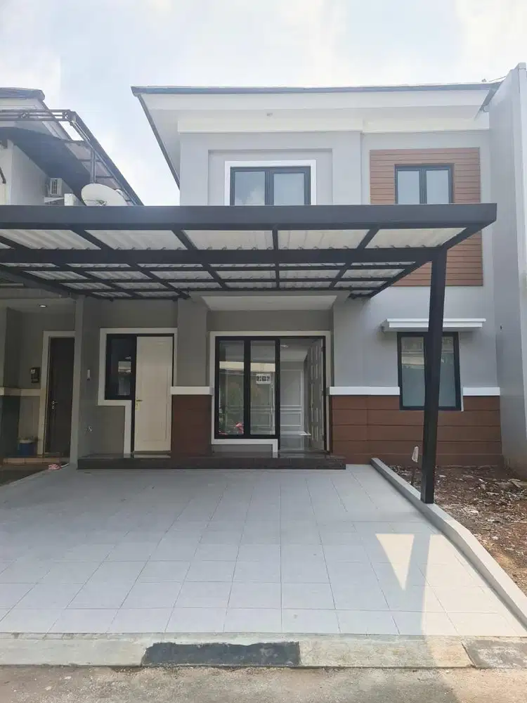 Rumah 2 lantai siap huni di jual di kota wisata