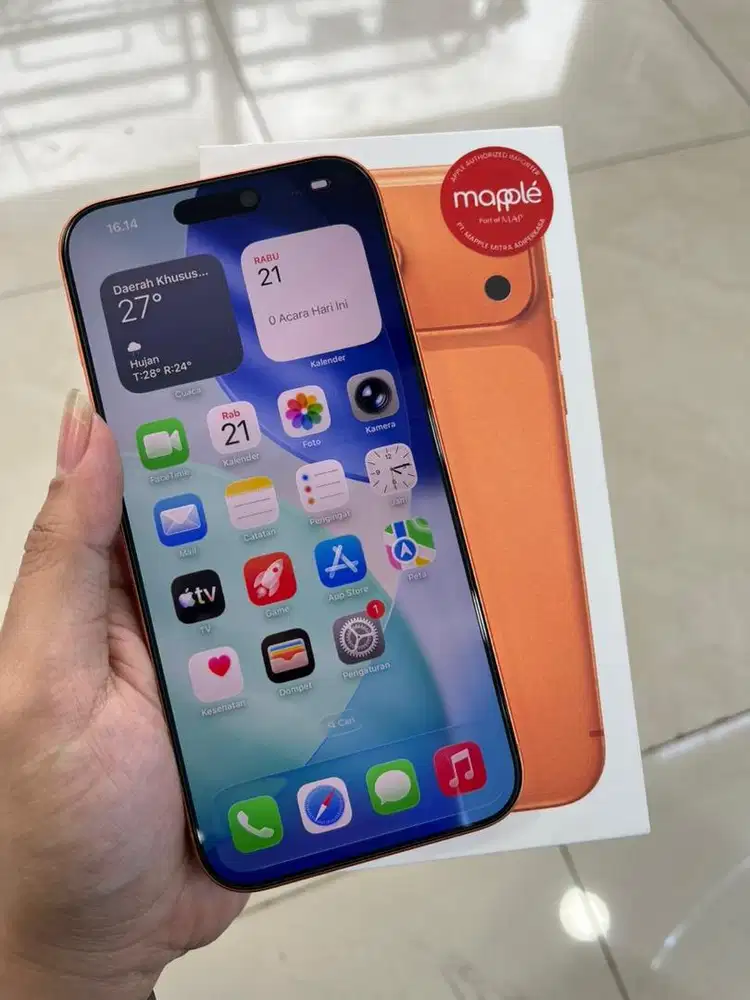 Iphone 17 Pro Max 256gb ibox orange fulset