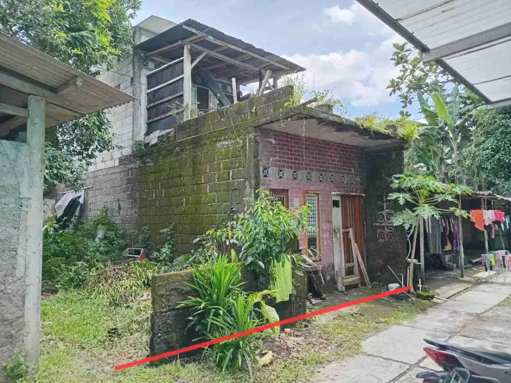 Di jual Tanah murah, bonus bangunan 2 lantai di Jl monjali dalam Ring Roads dkt UGM, RSUP SARDJITO, TUGU JOGJA