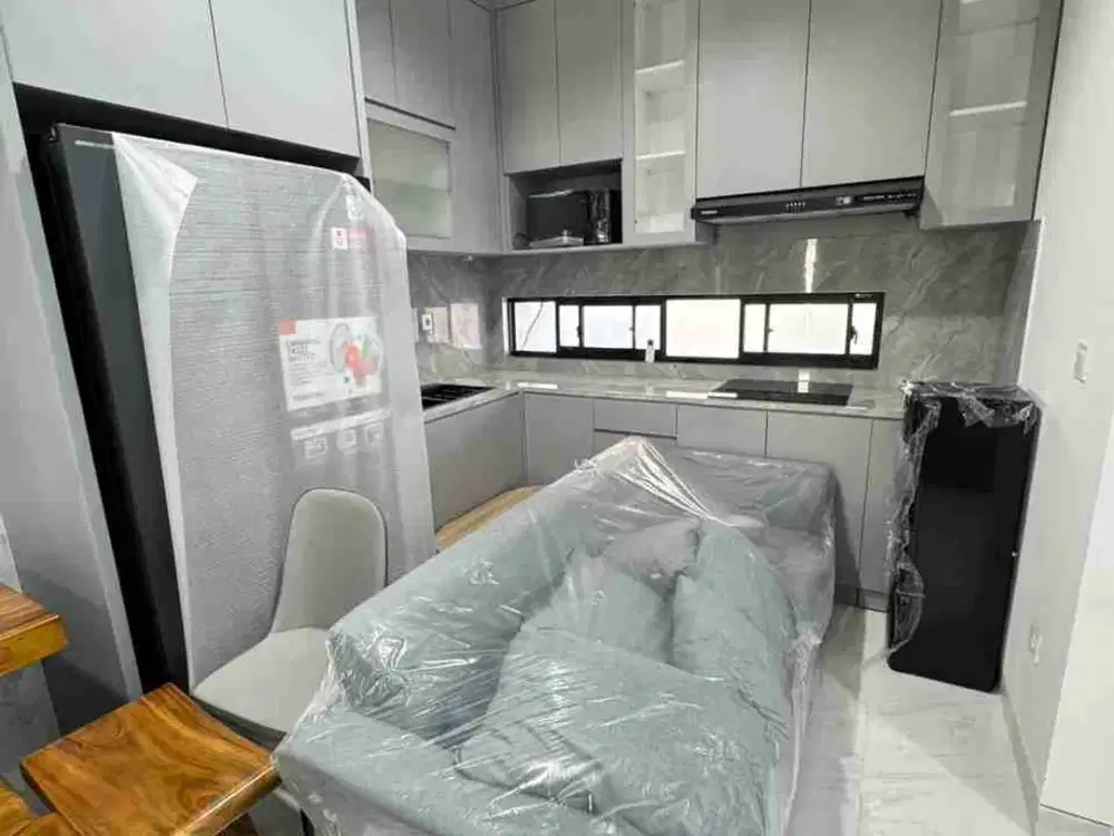 Rumah full furnish 3 kamar siap pakai cluster favorit