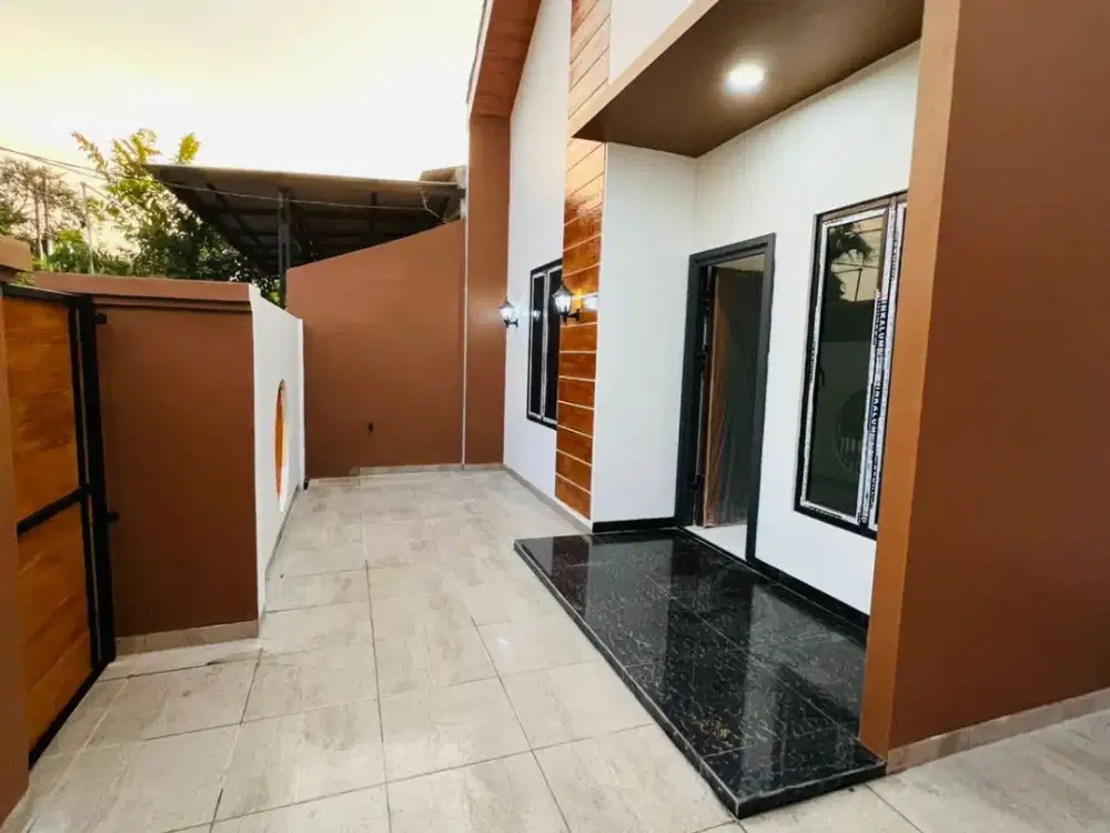 Dijual Rumah Model Scandinavian Sertfikat SHM di Kota Harapan Indah, Bekasi.