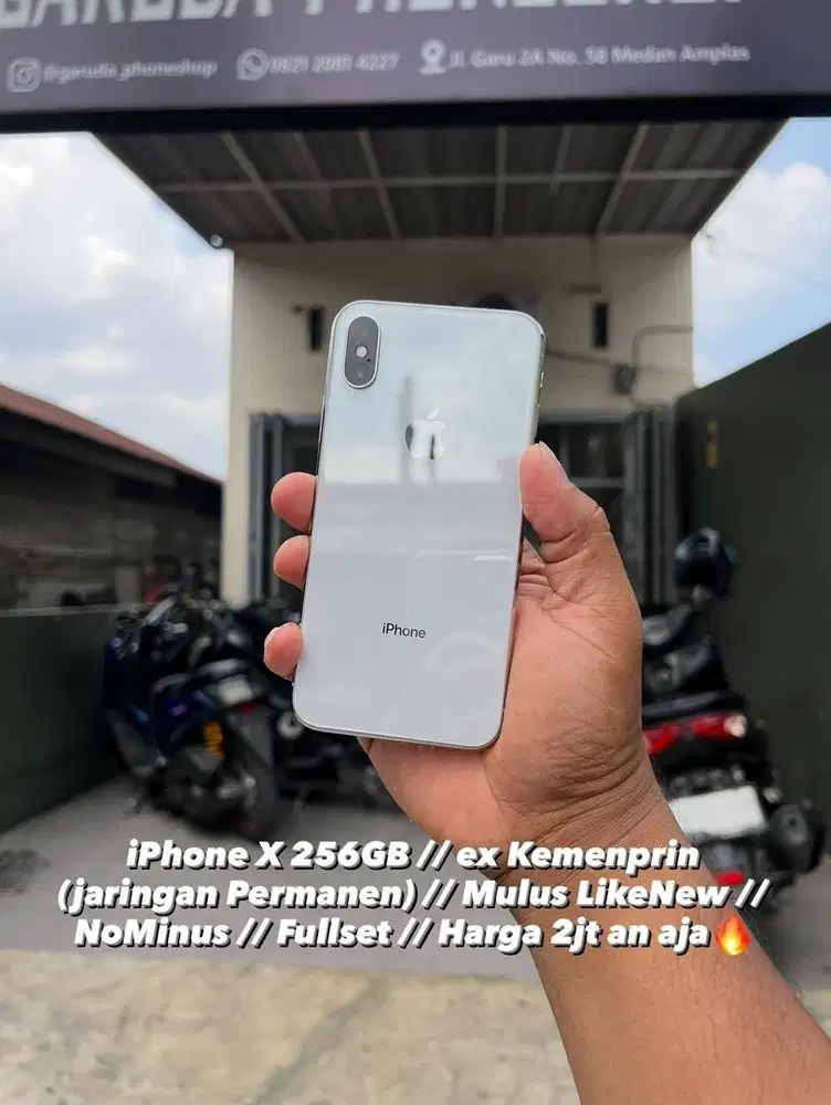 Iphone X 256 Kemenperin (permanen)