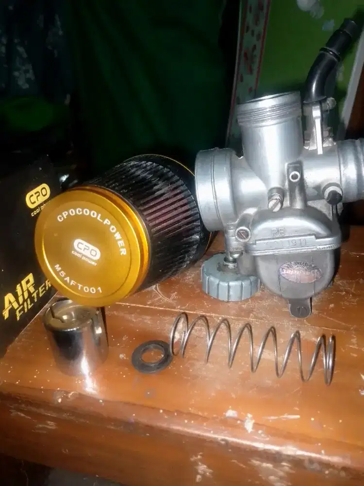 Jual karbu PE 24 Scarlet bonus air filter cpo