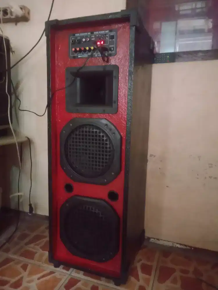 Speaker bluetooth karoke rakitan