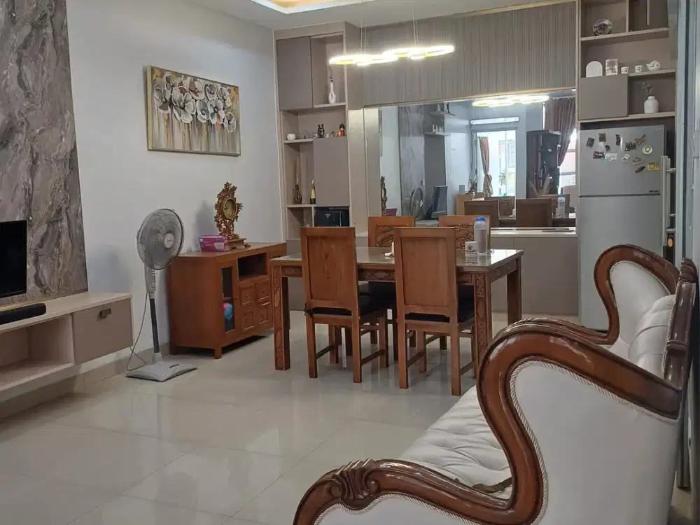 DISEWA RUMAH CLUSTER METLAND JAKARTA TIMUR - BARU RENOVASI - SIAP HUNI FULL FURNISHED