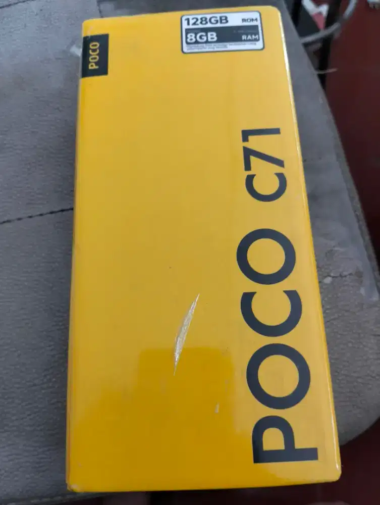 New poco c71 4+4/128