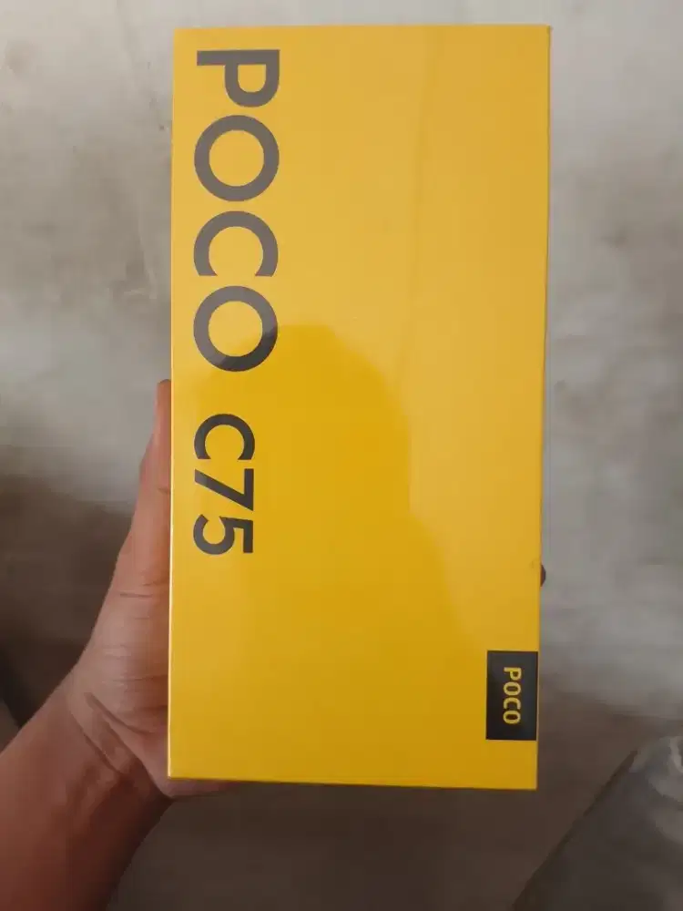 New poco c75 6/128