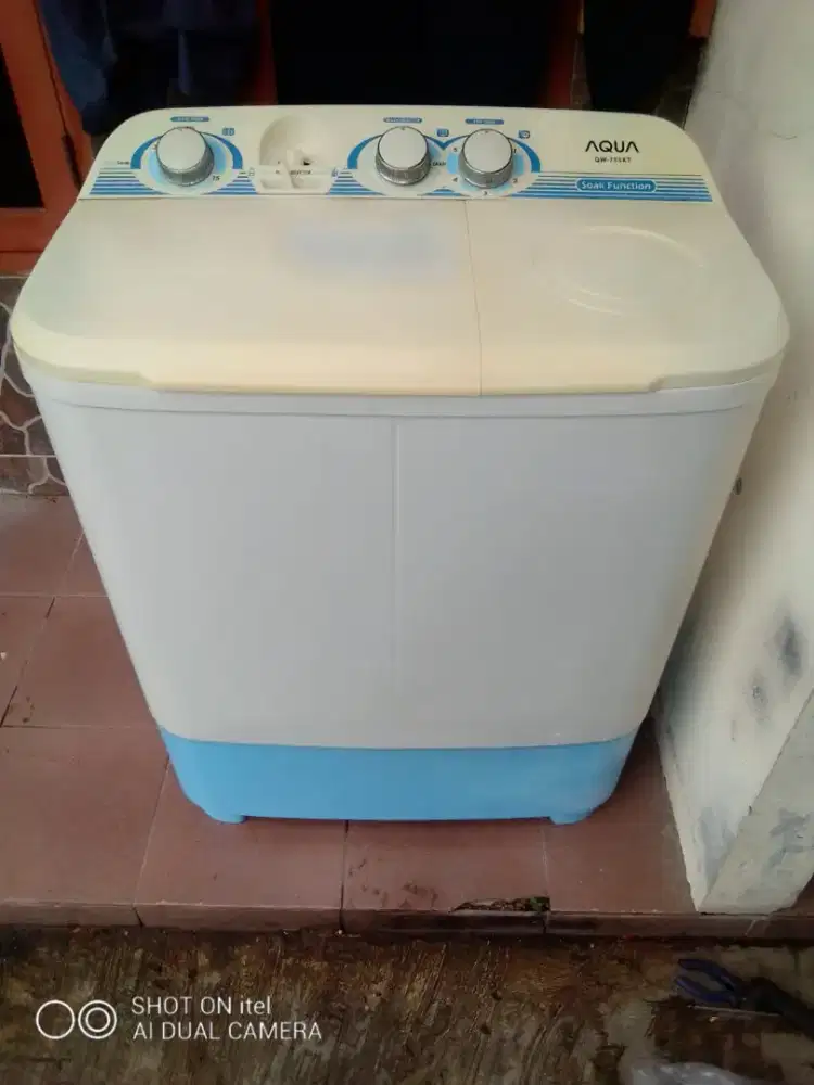 Jual mesin cuci merek AQUA hijab seris kapasitas