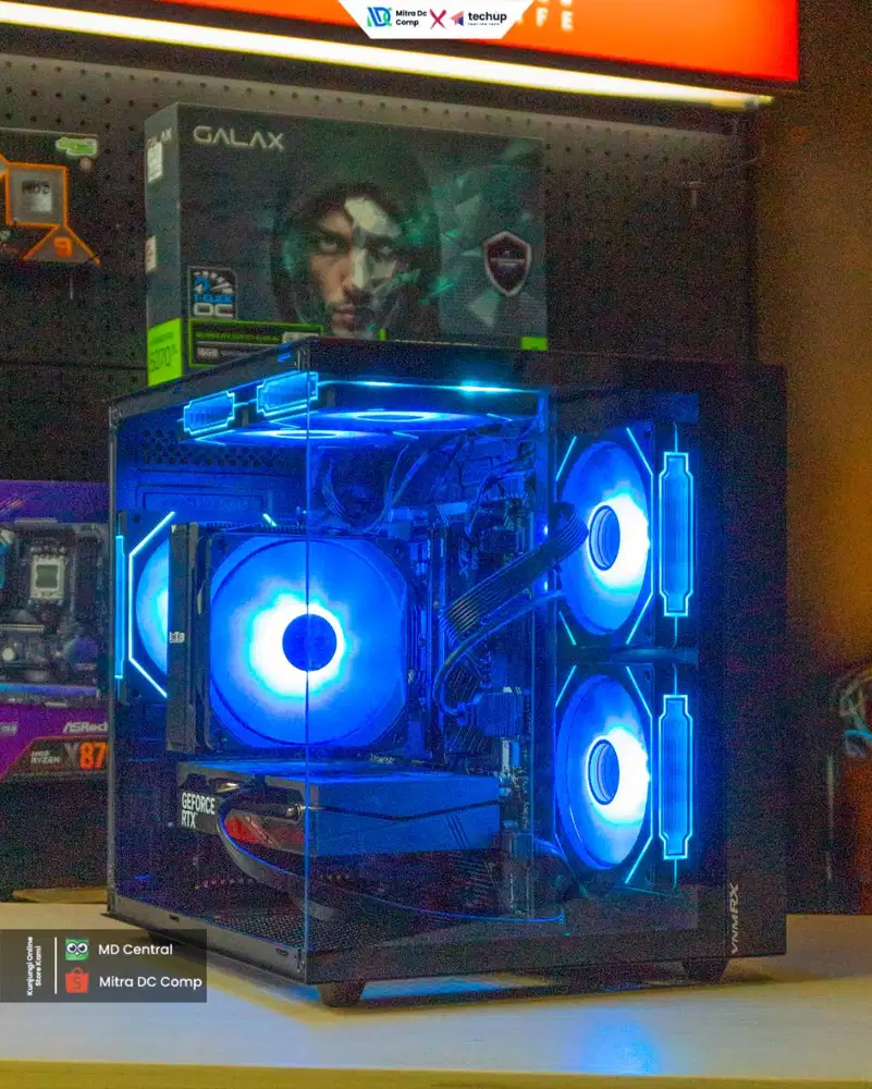 Komputer Gaming AMD Ryzen 7 2700X Ram 16GB DDR4 GTX 1660 Super