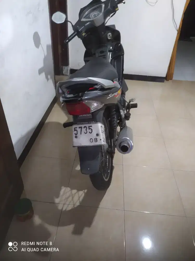 Supra X 125 Istimewa mesin lembut PJK hidup