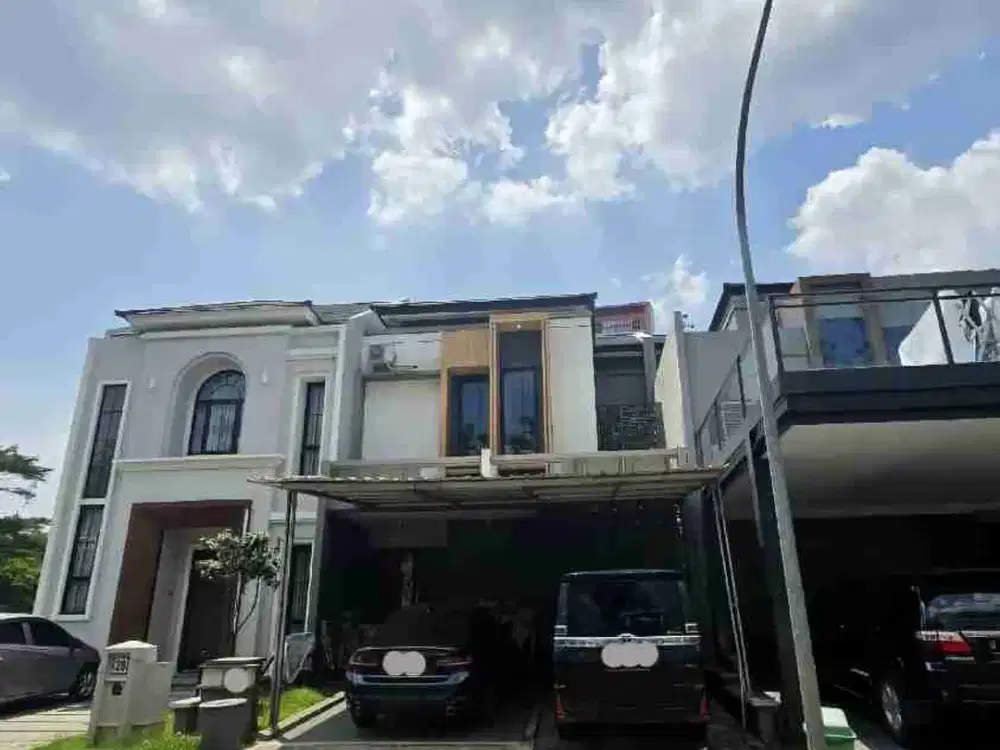 Depan Taman Rumah Langka Sutera Victoria Alam Sutera