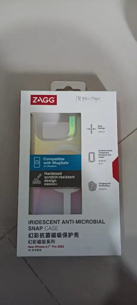 Case Zagg irisdescent ip 14 promax