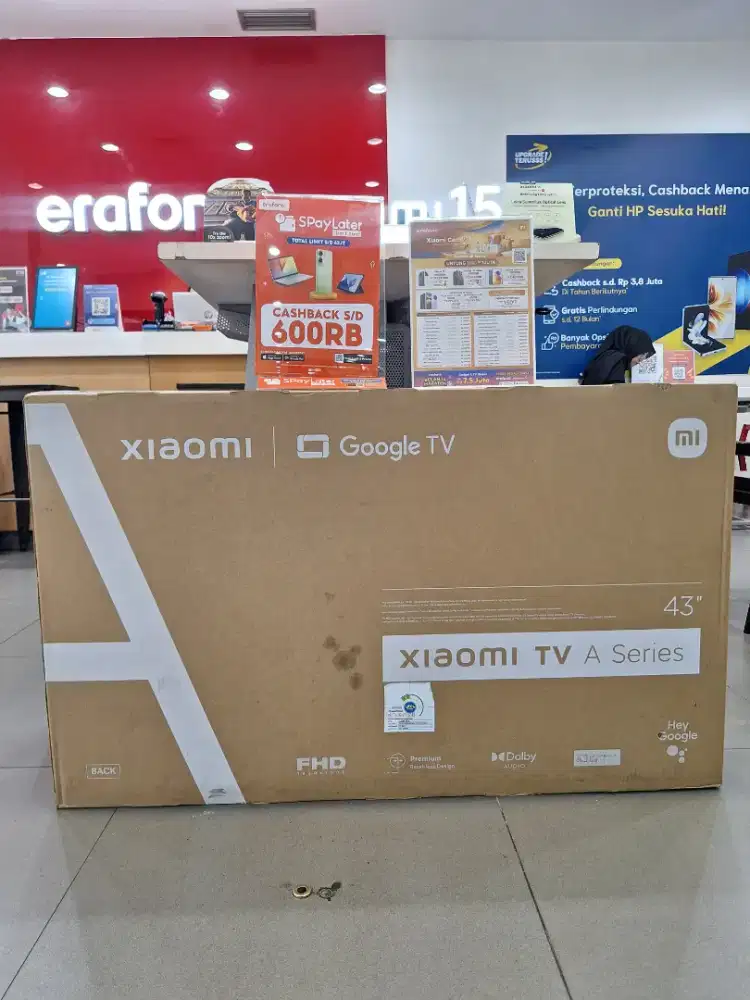 CREDIT TV XIAOMI 43 INC BUNGA 0% TANPA DP
