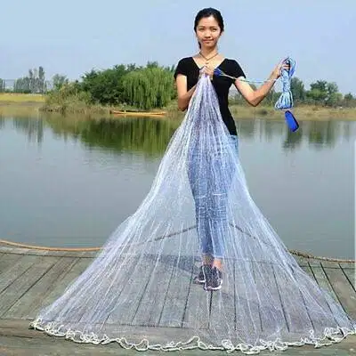 Jaring Lempar Jala Ikan dan Udang Siap Pakai 3meter Memancing 3 Meter