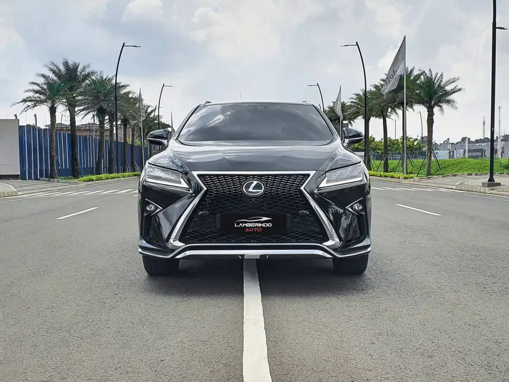 LEXUS RX200t F-SPORT 2.0 TURBO 2017 HITAM LOW KILOMETER !! 2018 RX300