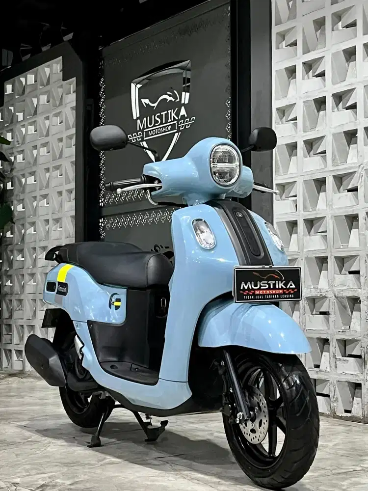 Dp 500rb‼️Yamaha Fazzio 2024 Light Blue. DANNY Mustika Motor Sulfat