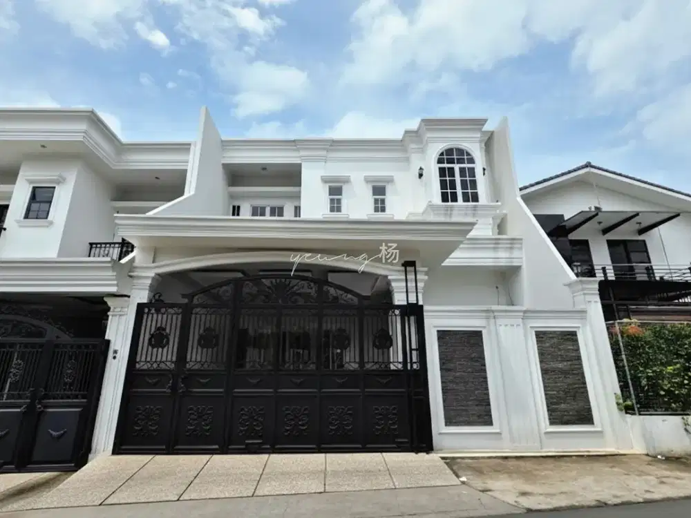 Rumah Baru Mewah Modern Classic Joglo Meruya Jakarta Barat Dekat Tol Jorr