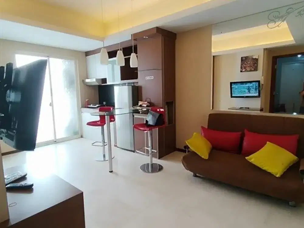 Disewakan 2BR Royal Mediterania Garden – Full Furnish, Dekat Central Park & Taman Anggrek