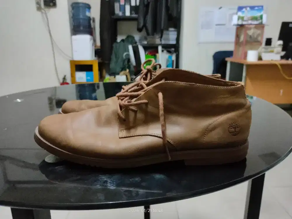 Sepatu Timberland Full Kulit ukuran 42