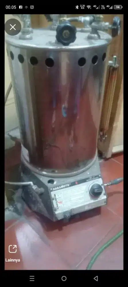 Servis kompor gas dan hexos fun