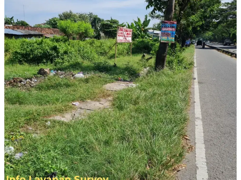 Tanah Jogja Pekarangan Siap Bangun Tepi Jl Ringroad Timur