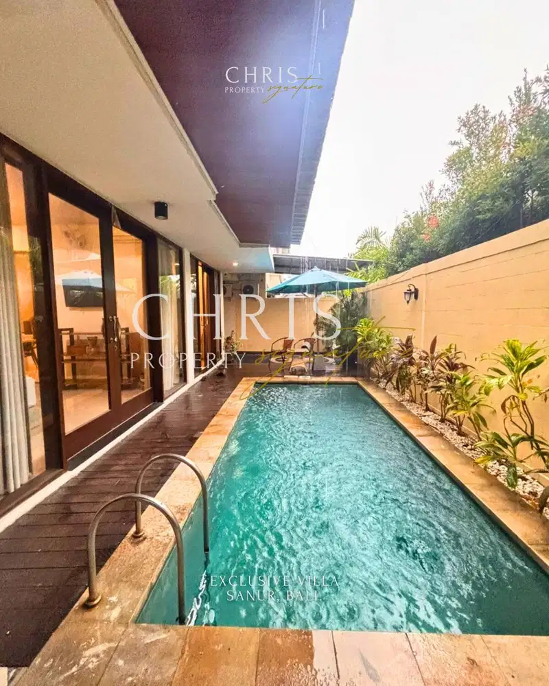 Dijual Villa 2 Lantai di Sanur – SHM, Private Pool, Harga 2,7M