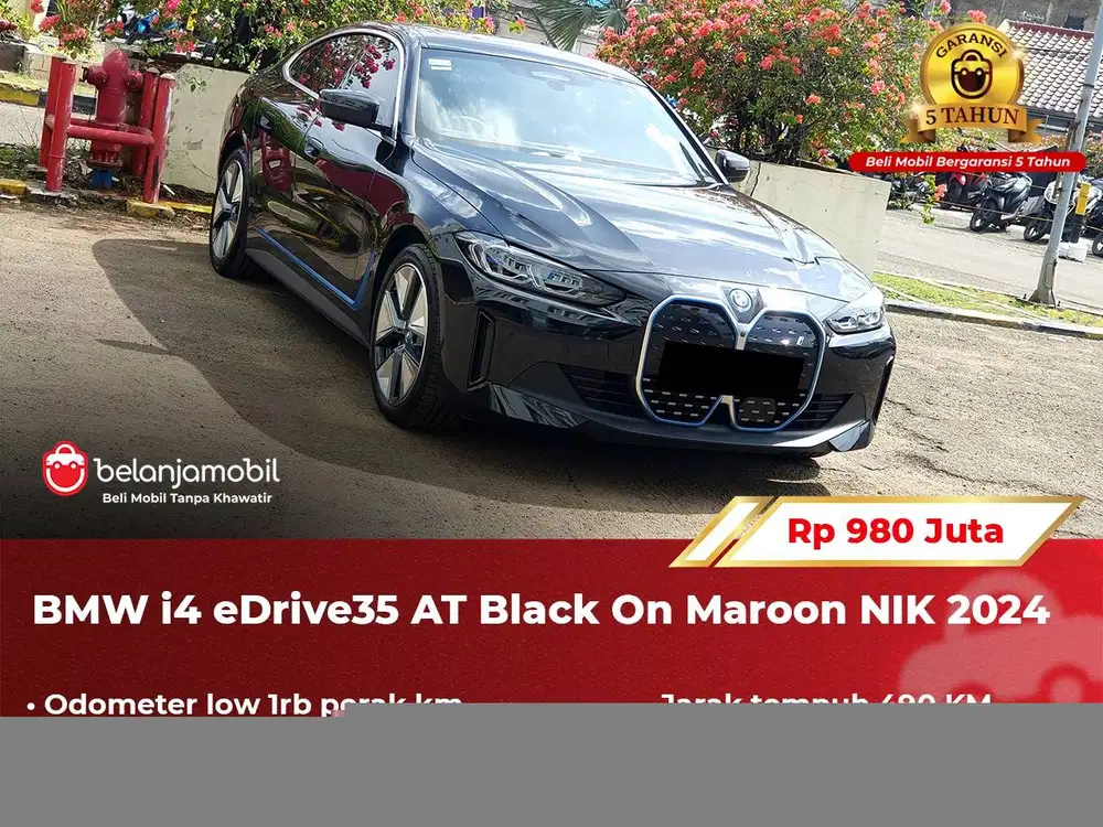 [ GARANSI 5TH ] BMW i4 i 4 eDrive35 eDrive 35 AT 2024/2025