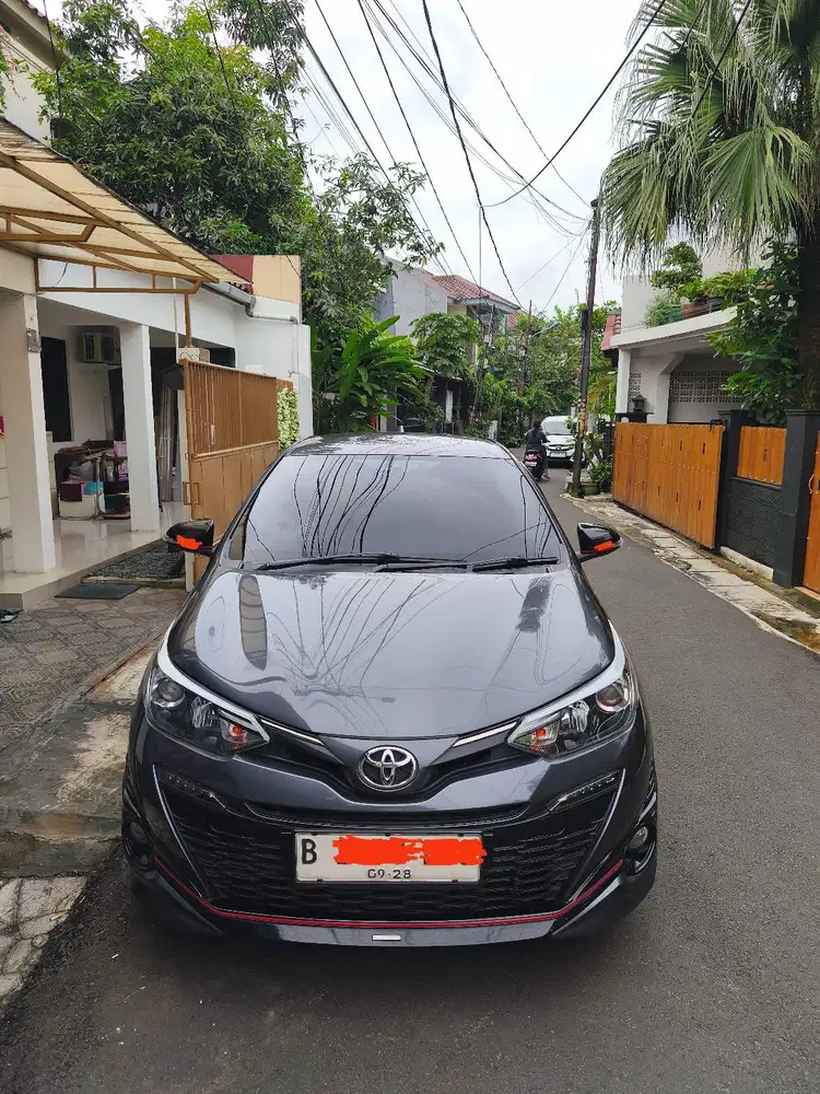 Yaris TRD S AT 2018, front camera, serious buyer
