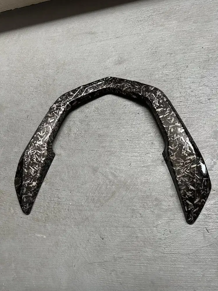 Behel cover v2 motor Nmax Techmax, Turbo,Neo model carbon plastik ABS