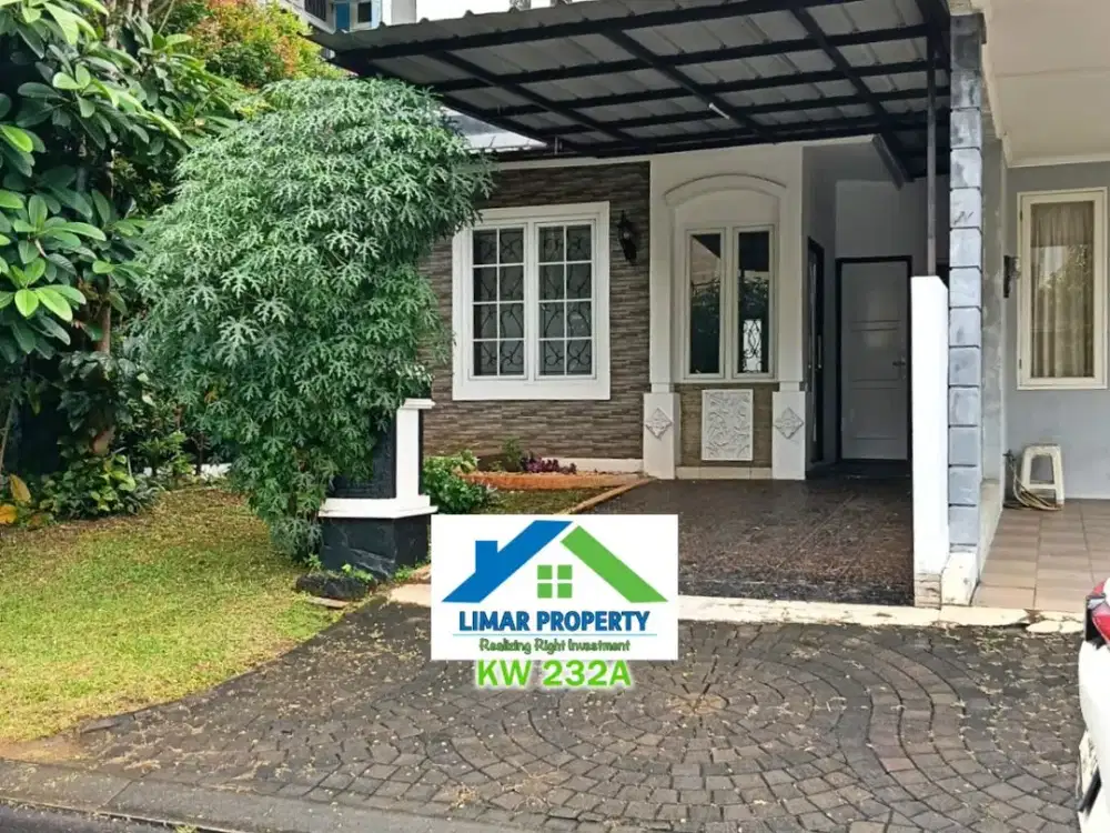 Rumah Nyaman Terawat Harga Murah di Kota Wisata Cibubur