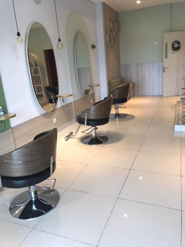 Kursi salon, gunting rambut